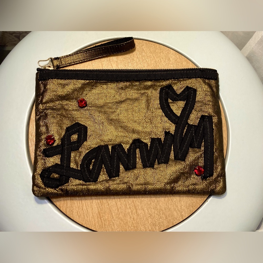Lanvin small vintage clutch - bracelet. Authentic from the French fashion house - Picture 4 of 10